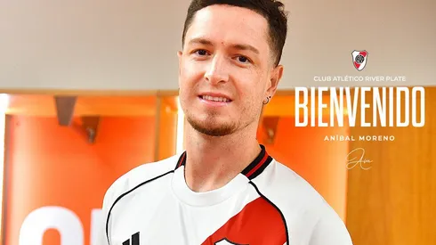 Aníbal Moreno firmó un contrato por los próximos cuatro años.