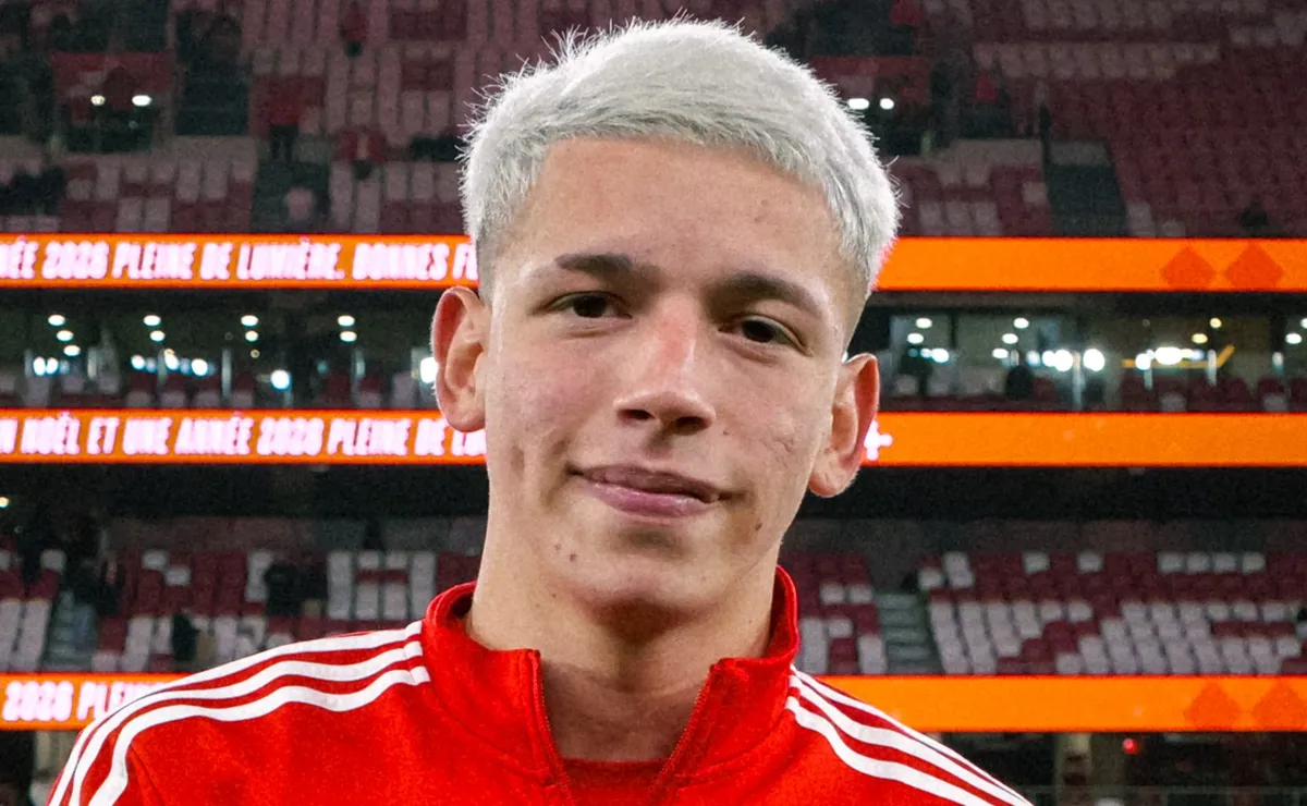 Prestianni jugó 18 partidos, metió dos goles y dio la misma cantidad de asistencias en lo que va de la temporada.