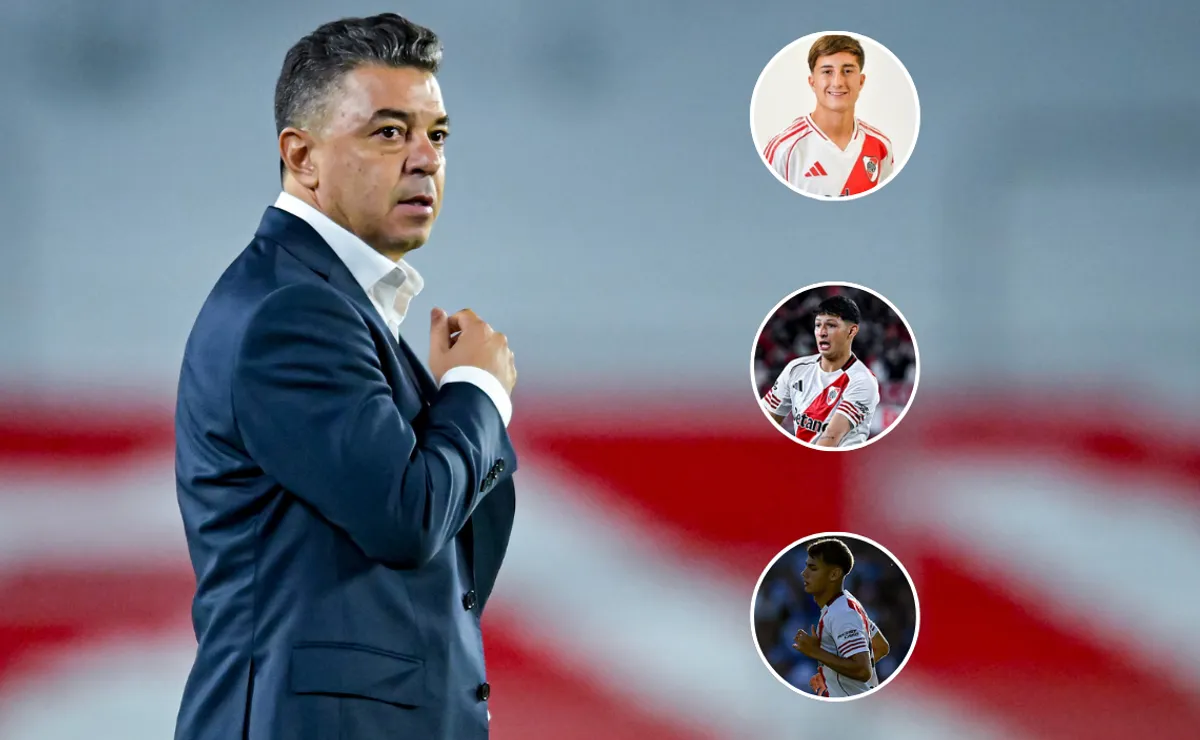River tiene una gran camada que puede sumar muchos minutos en Primera