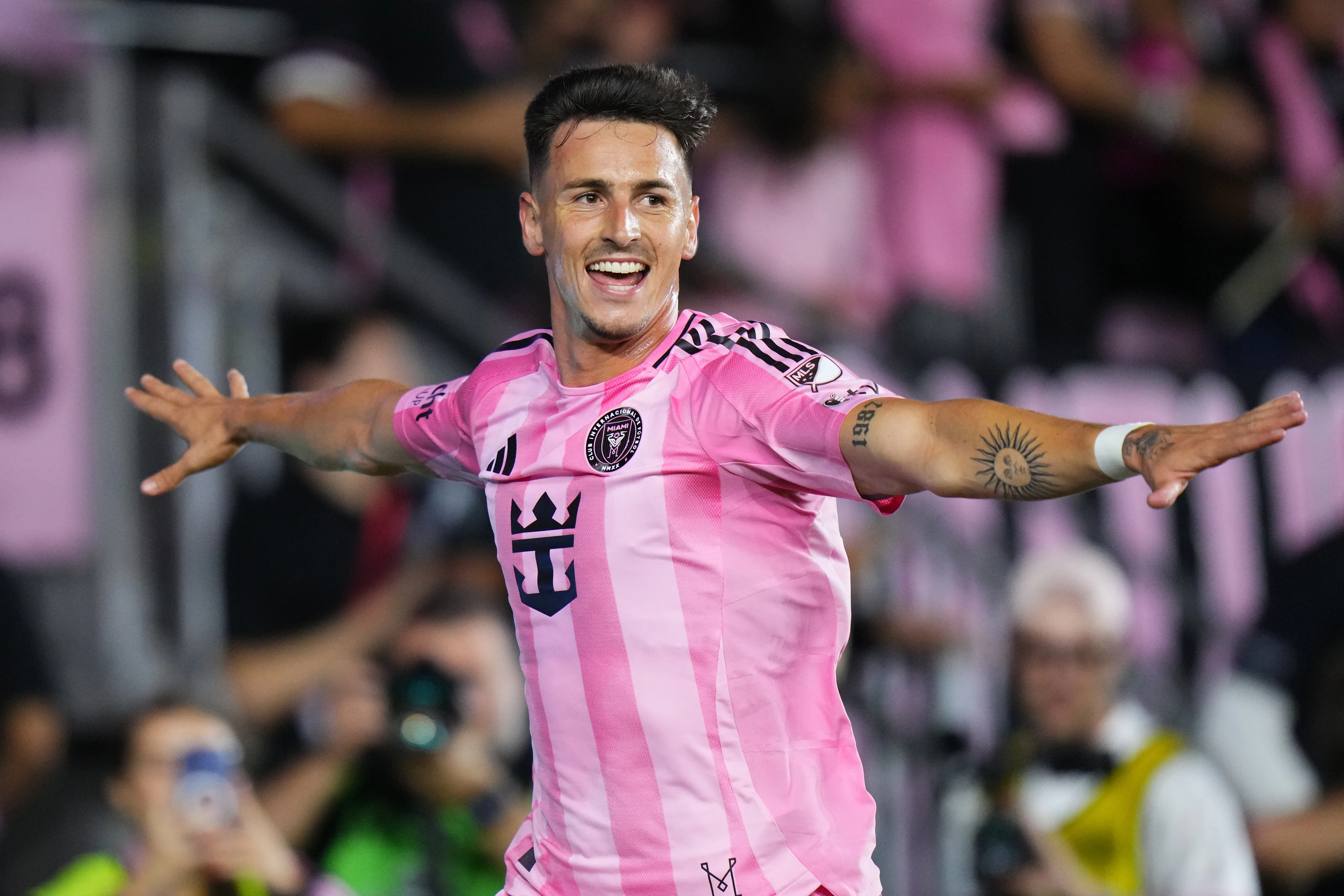 River quiere a Tadeo Allende como opción para el ataque. Viene de romperla en la MLS.