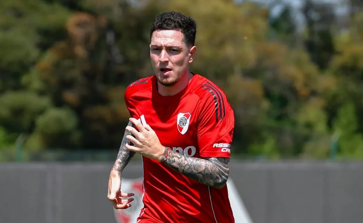 Anibal Moreno habló de su llegada a River.