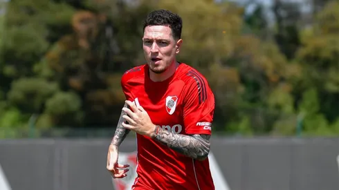 Anibal Moreno habló de su llegada a River.