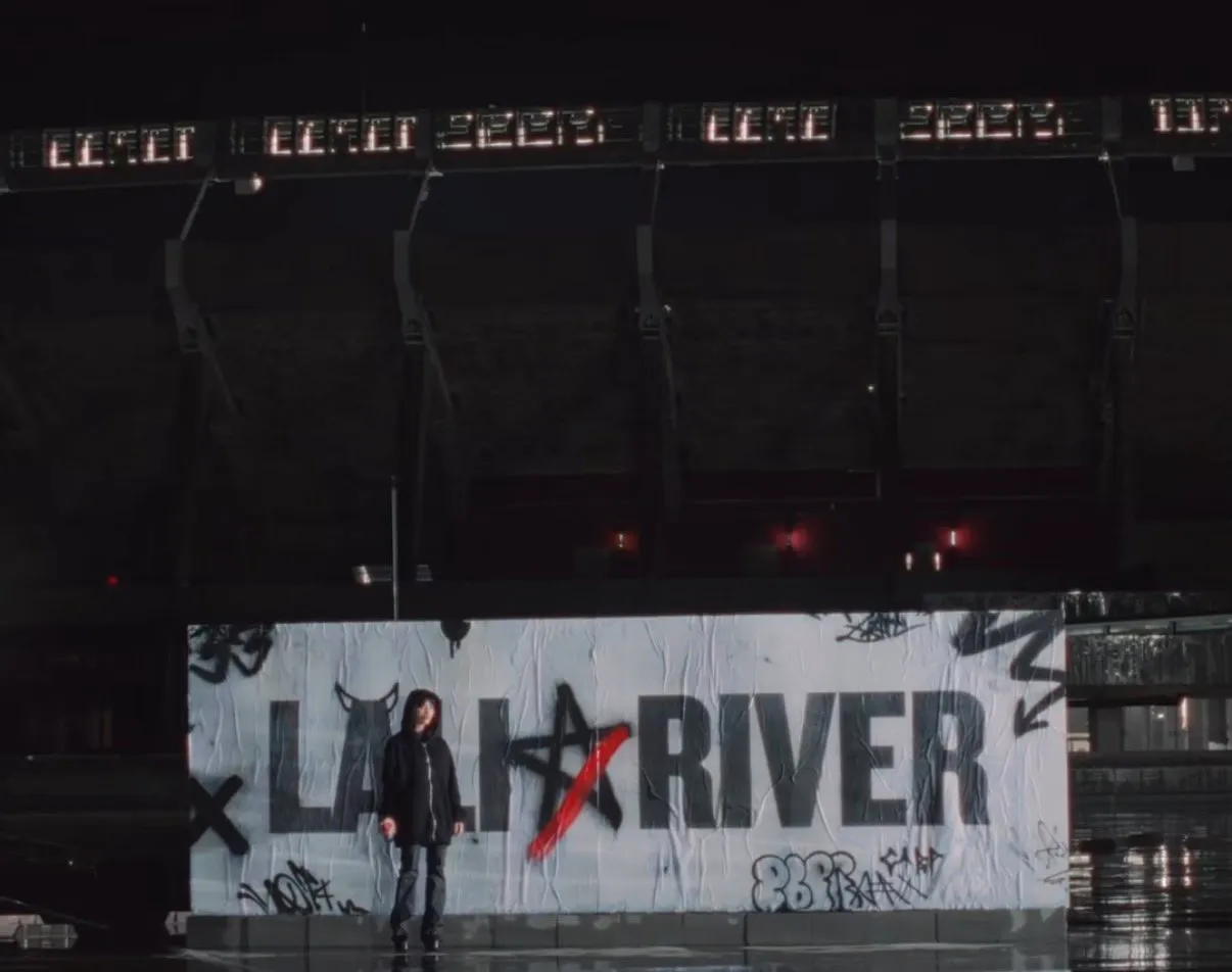 Así anunció Lali su show en River.