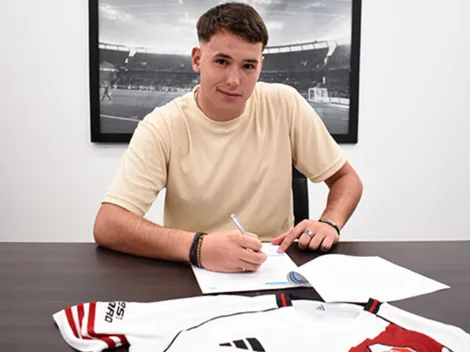 Otro juvenil blindado: Franco Jaroszewicz firmó su primer contrato en River