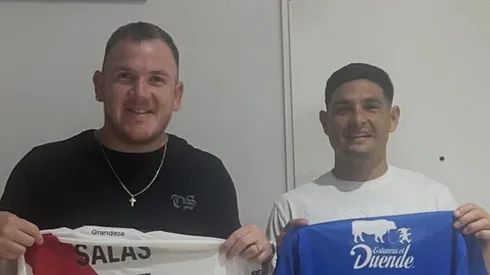 Salas se reencontró con un viejo conocido.