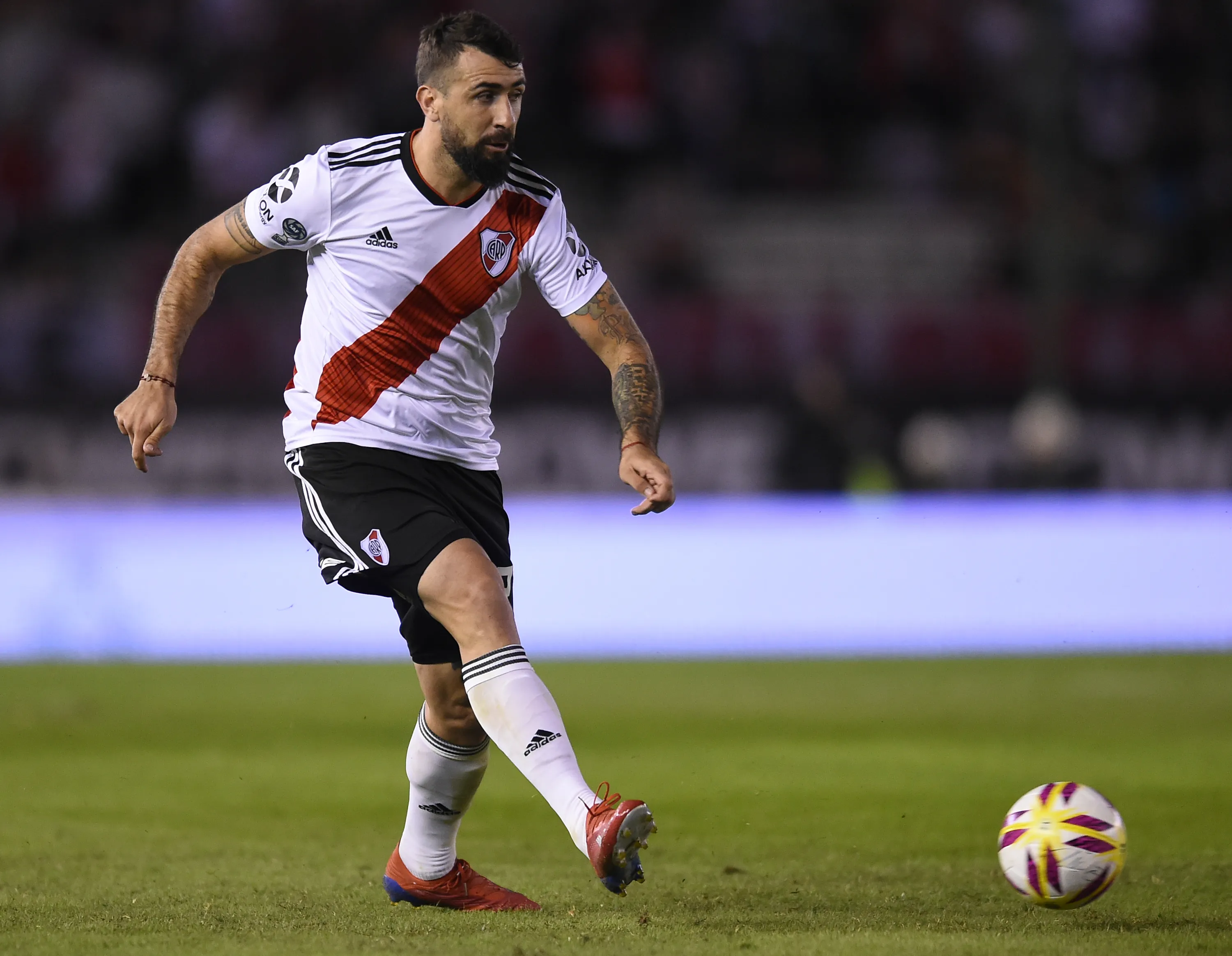Pese a mostrarse incrédulo por el 2025 de River, Pratto auguró un buen futuro para el Millo en 2026. (Getty Images)