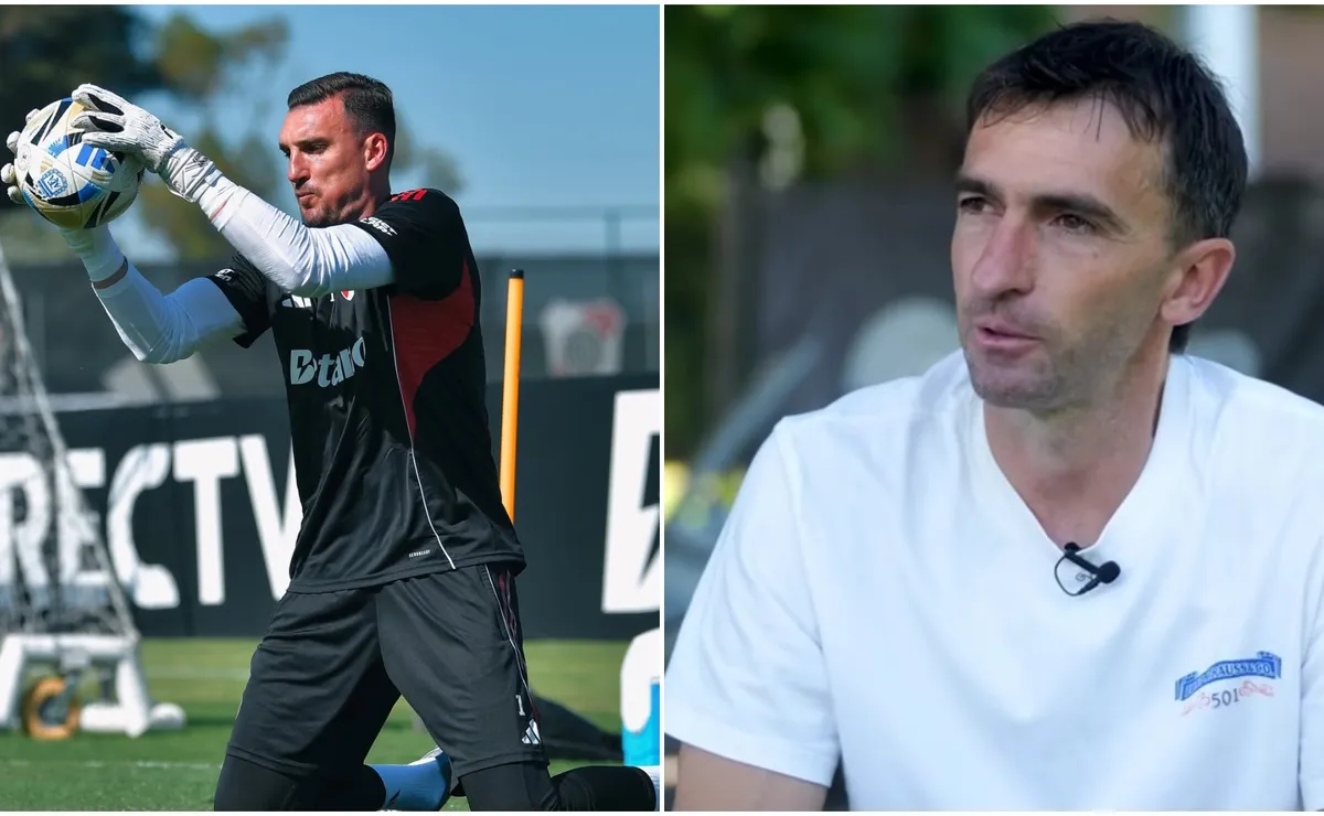 Franco Armani y Marcelo Barovero.