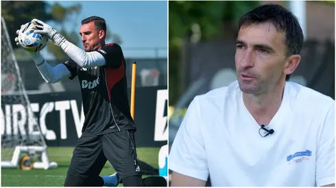 Franco Armani y Marcelo Barovero.