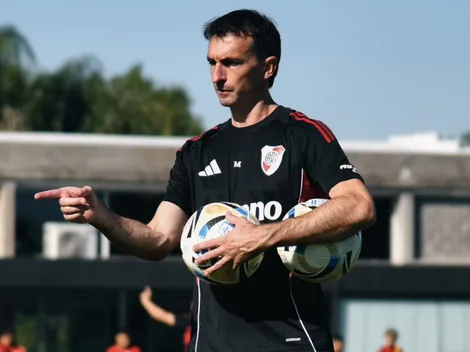 Las fotos de Barovero en su primer día como entrenador de arqueros