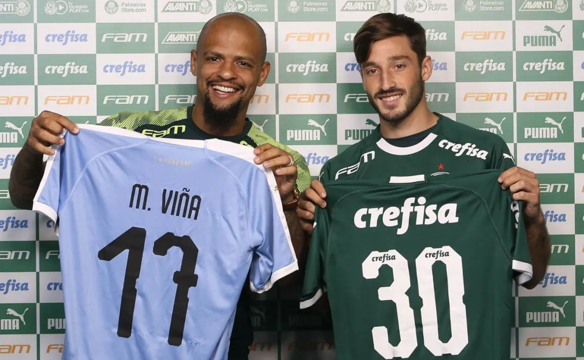 Felipe Melo elogió a Matías Viña.