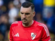 Se posterga la vuelta de Armani por una molestia: no jugará ante Gimnasia