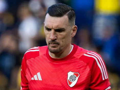 Se posterga la vuelta de Armani por una molestia: no jugará ante Gimnasia