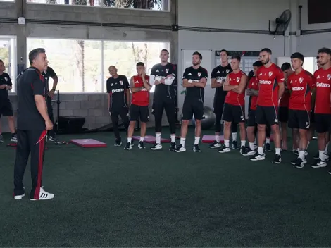 "La suerte es...": Gallardo y una curiosa frase a los jugadores en plena pretemporada