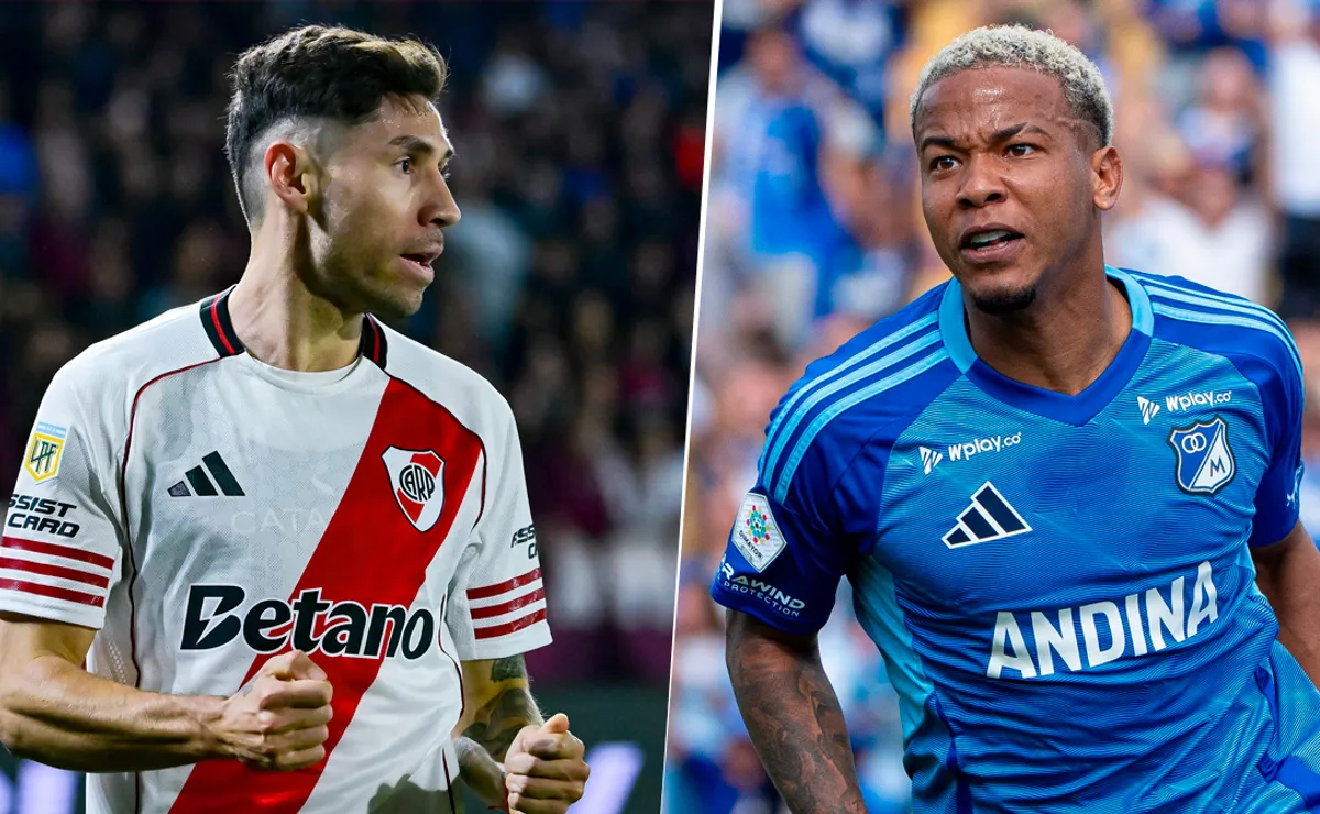 River y Millonarios se enfrentarán esta noche en Uruguay.