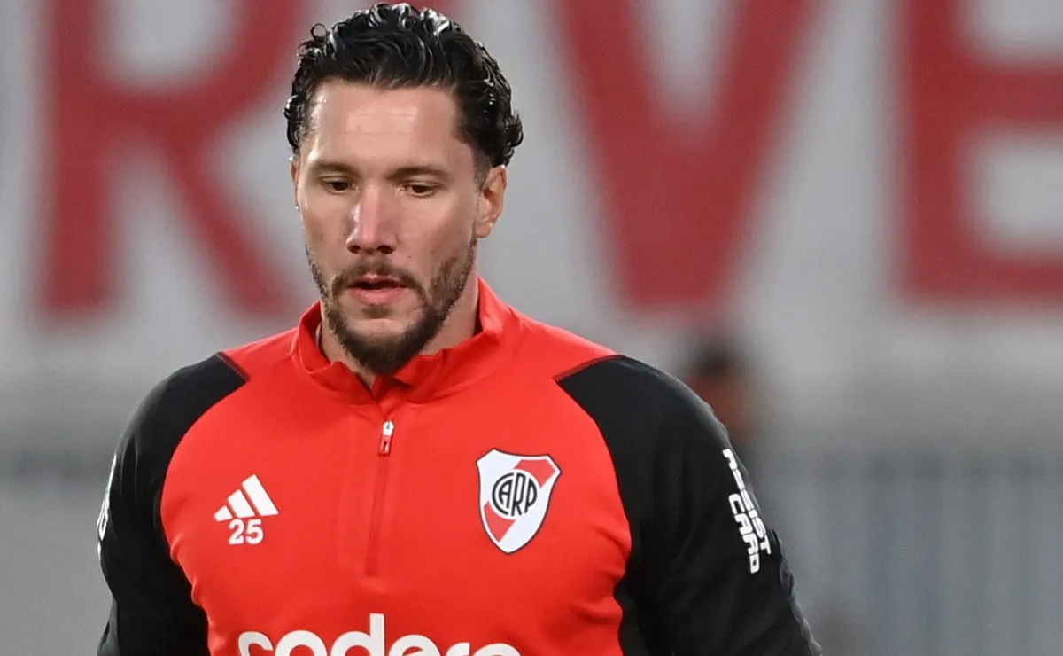 Ledesma jugó siete partidos en River durante un año y medio.