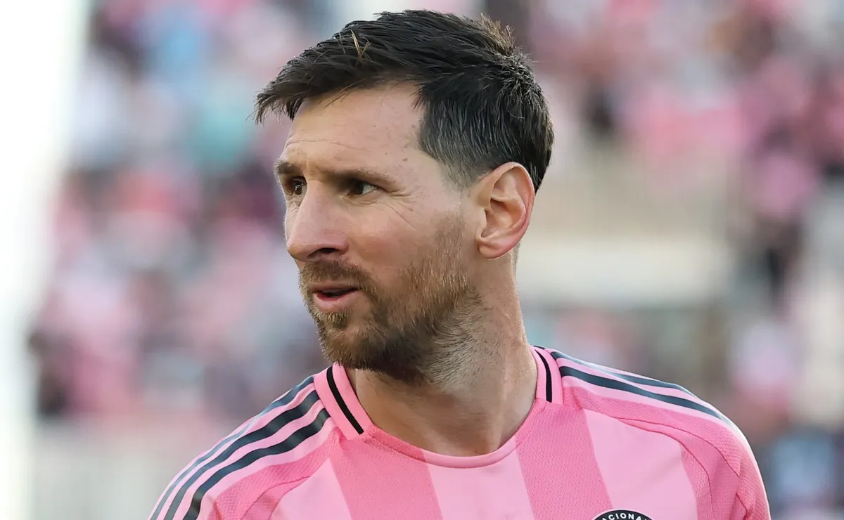 Messi estuvo en River a comienzos de este siglo.