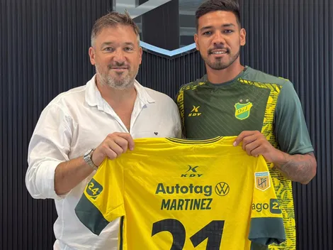 David Martínez firmó en Defensa y Justicia: la opción de compra que le puso River