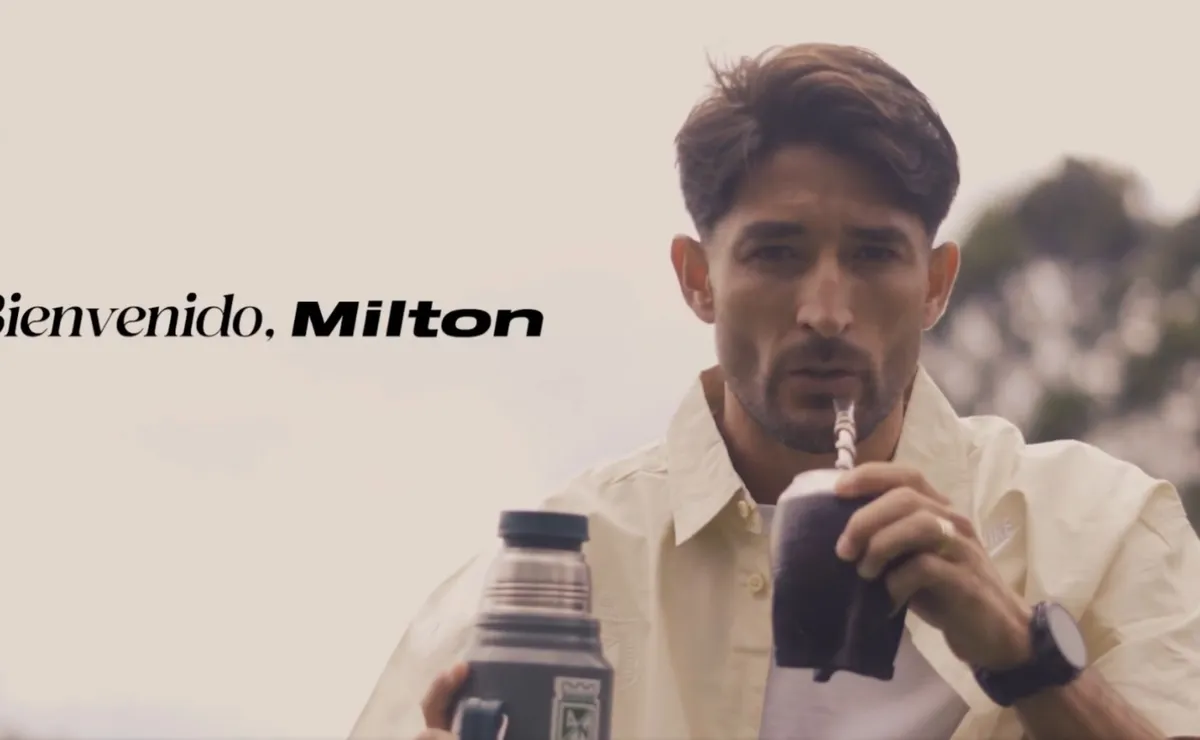 Milton Casco fue presentado en Colombia.