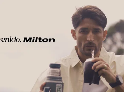 Atlético Nacional presentó a Milton Casco y le hizo un guiño a River