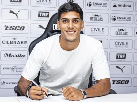 Tomás Nasif lamentó no tener minutos en River y ¿cuestionó a Gallardo?