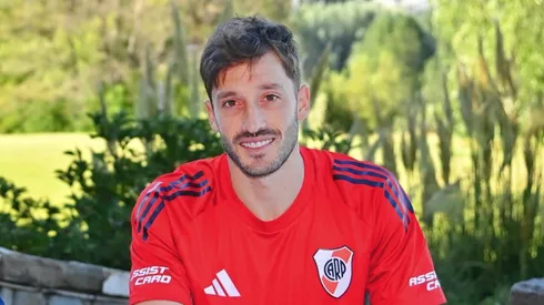 Viña habló por primera vez como jugador de River.