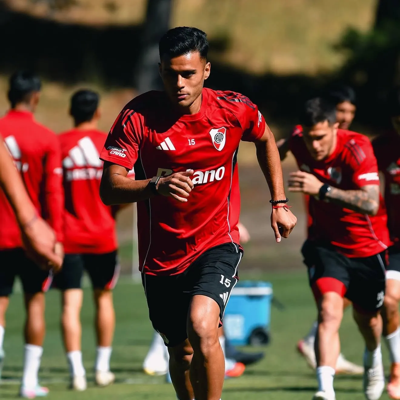 Fausto Vera es uno de los tres refuerzos que llegaron a River hasta el momento. (River Plate oficial)