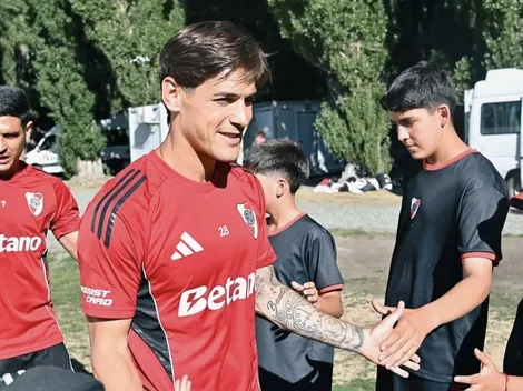 El emotivo gesto de River con un grupo de chicos en San Martín de los Andes