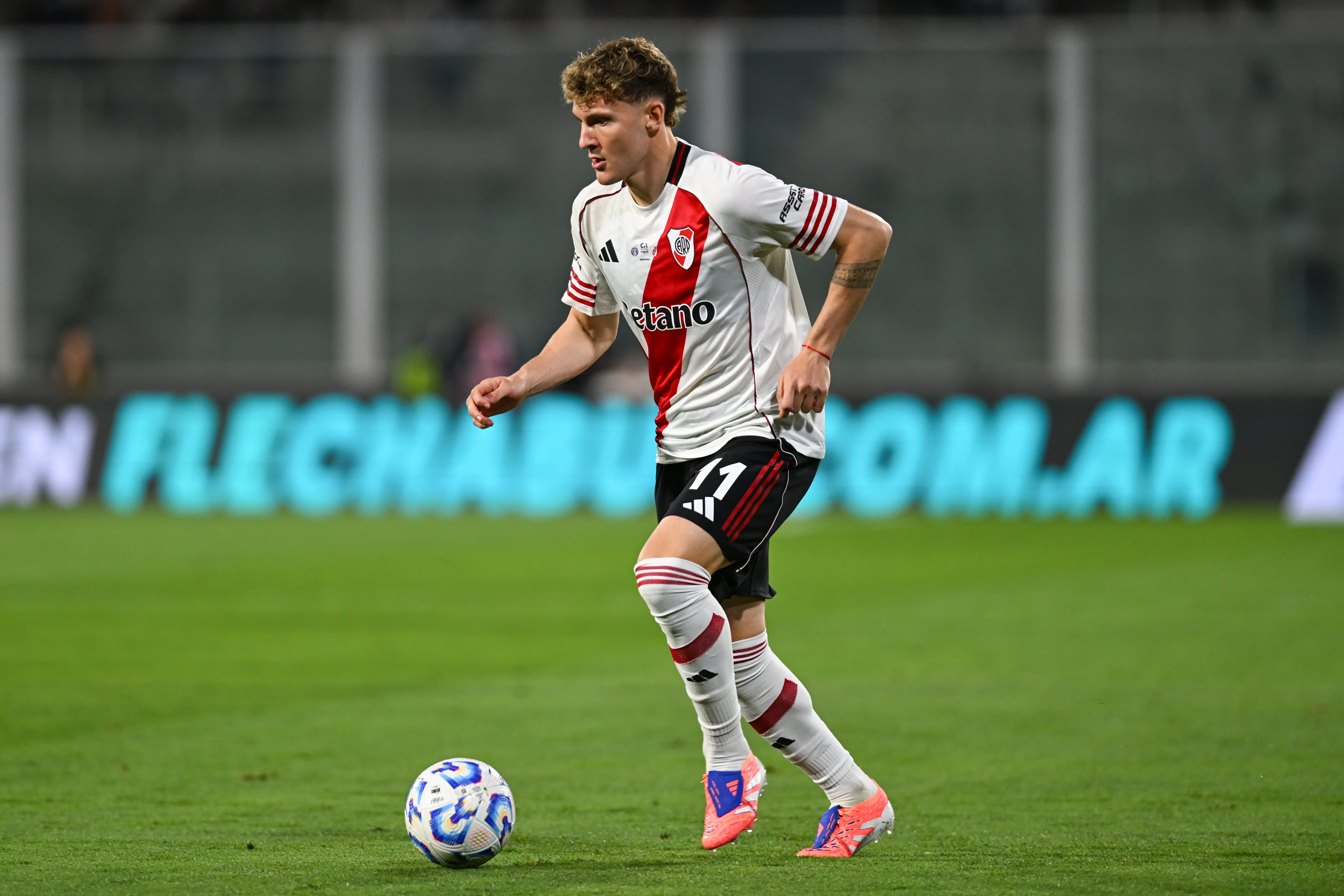 Colidio es el único jugador que llegó a River en la gestión Demichelis y que aún permanece en el club. (Getty Images)