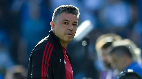 Gallardo ya definió a su once inicial para afrontar el partido con Barracas.