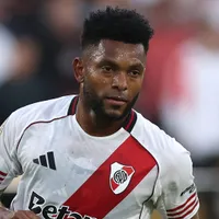 Borja le lanzó un sorpresivo guiño a River durante el amistoso contra Millonarios