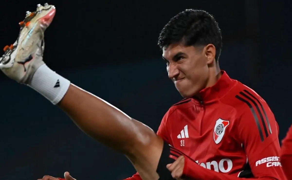 Facundo González tuvo su debut en River.