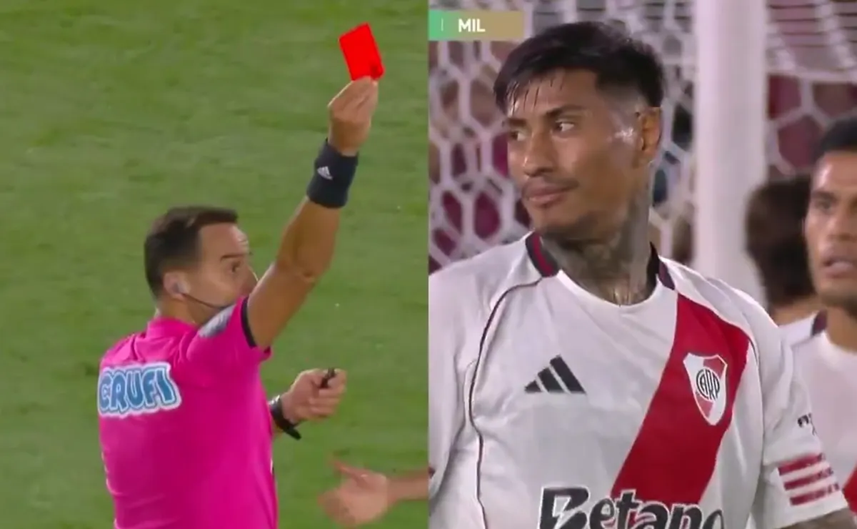 Portillo, el primer expulsado de River en 2026.