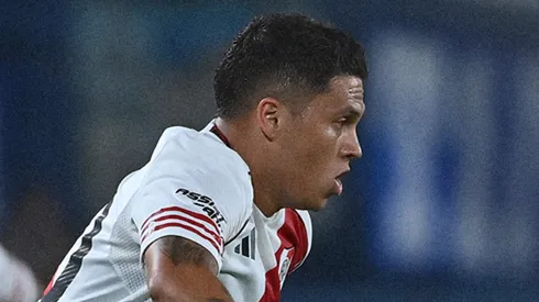 Juanfer Quintero tomó la palabra tras el triunfo.