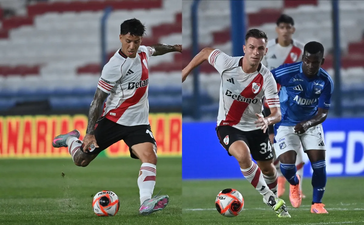 No todos los jugadores de River tuvieron un buen partido ante Millonarios.