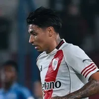 Ruberto volvió a sumar minutos después de un año: del penal errado a la banca de los hinchas de River en redes