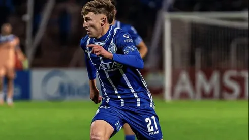 Santino Andino quiere jugar en Europa más allá del acuerdo entre River y Godoy Cruz.