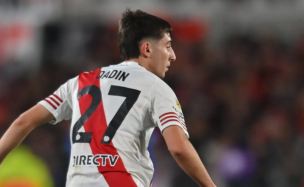 Dadín participó en cuatro encuentros con el primer equipo durante la temporada 2025.