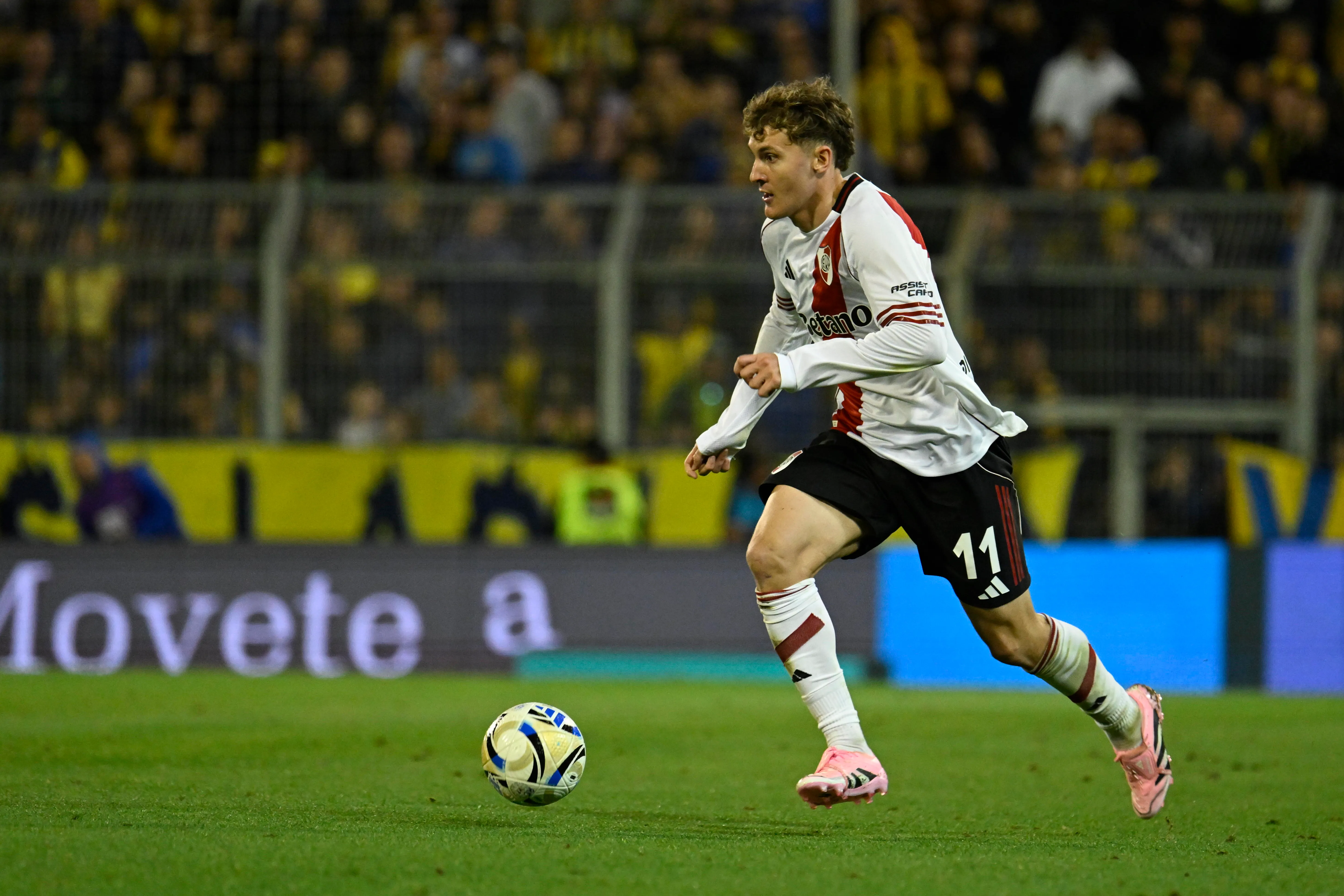 Colidio participó en 46 partidos durante el 2025 y fue el segundo jugador de River con más goles en el año. (Getty Images)