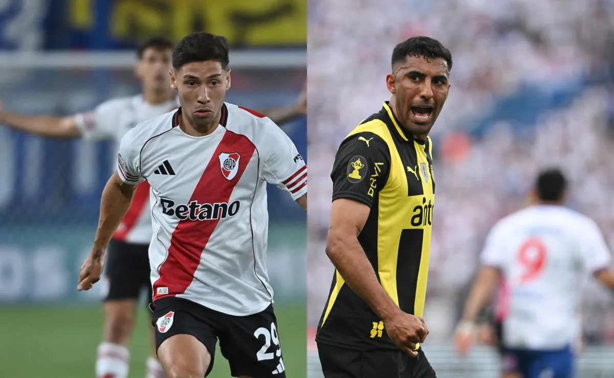 River vs. Peñarol, sábado a las 22.15.