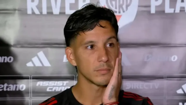 Driussi salió contra Central por una molestia física y se hará estudios.