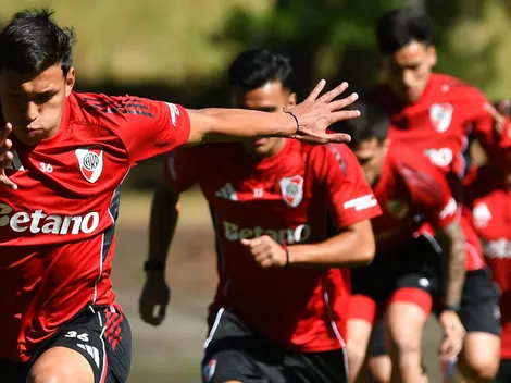 Alarma en River: la nueva ausencia de cara al partido contra Peñarol y a días del debut por el Apertura