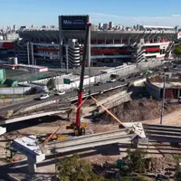 Revolución urbana en el Puente Labruna, nuevo bodegón y terminaciones: así avanzan las obras en el Monumental