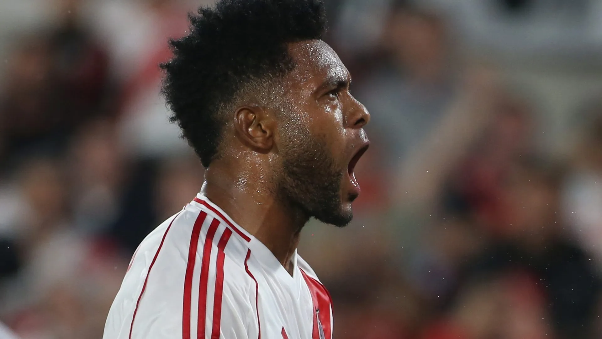 Borja anotó 62 goles en 159 partidos durante su etapa de tres años y medio en River.