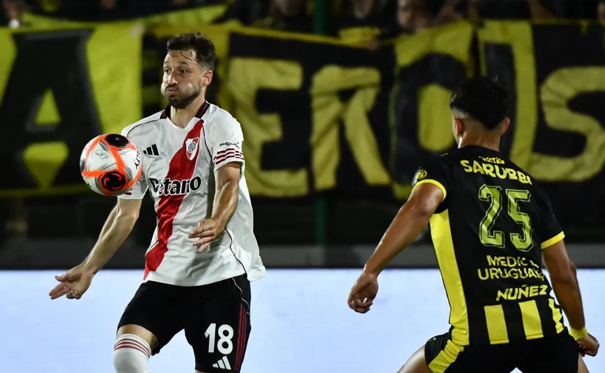 River y Peñarol se enfrentaron en Uruguay. Fue 0-0 en los 90 minutos.
