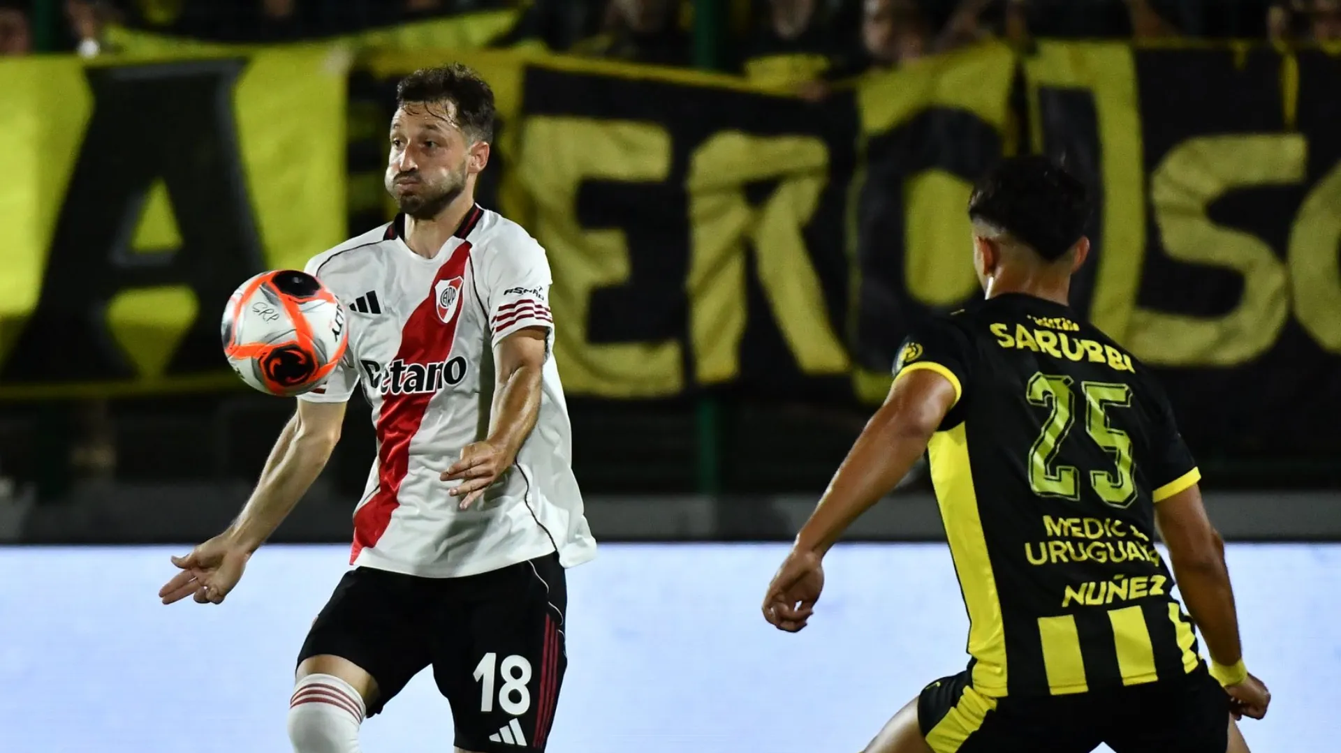 River y Peñarol se enfrentaron en Uruguay. Fue 0-0 en los 90 minutos.