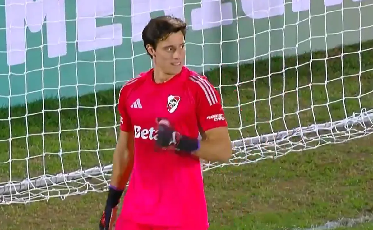 Beltrán jugó los dos amistosos de River en la pretemporada.