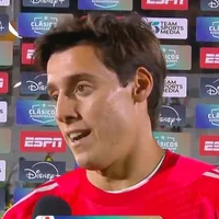 Santiago Beltrán: fuerte elogio para Armani, dos vallas invictas y “sé que esto es paso a paso”