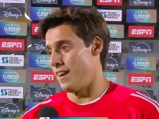 Santiago Beltrán: elogio para Armani, dos vallas invictas y "esto es paso a paso"