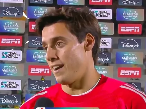 Santiago Beltrán: elogio para Armani, dos vallas invictas y "esto es paso a paso"