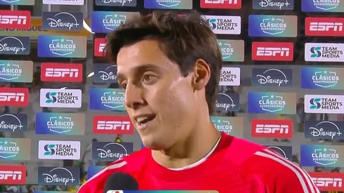 Santiago Beltrán se lució ante Peñarol.
